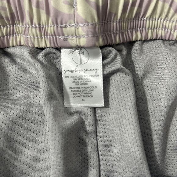 Somewhere Sunny Shorts Mens Medium Volley Swim Trunk Surf Beach - Picture 5 of 7